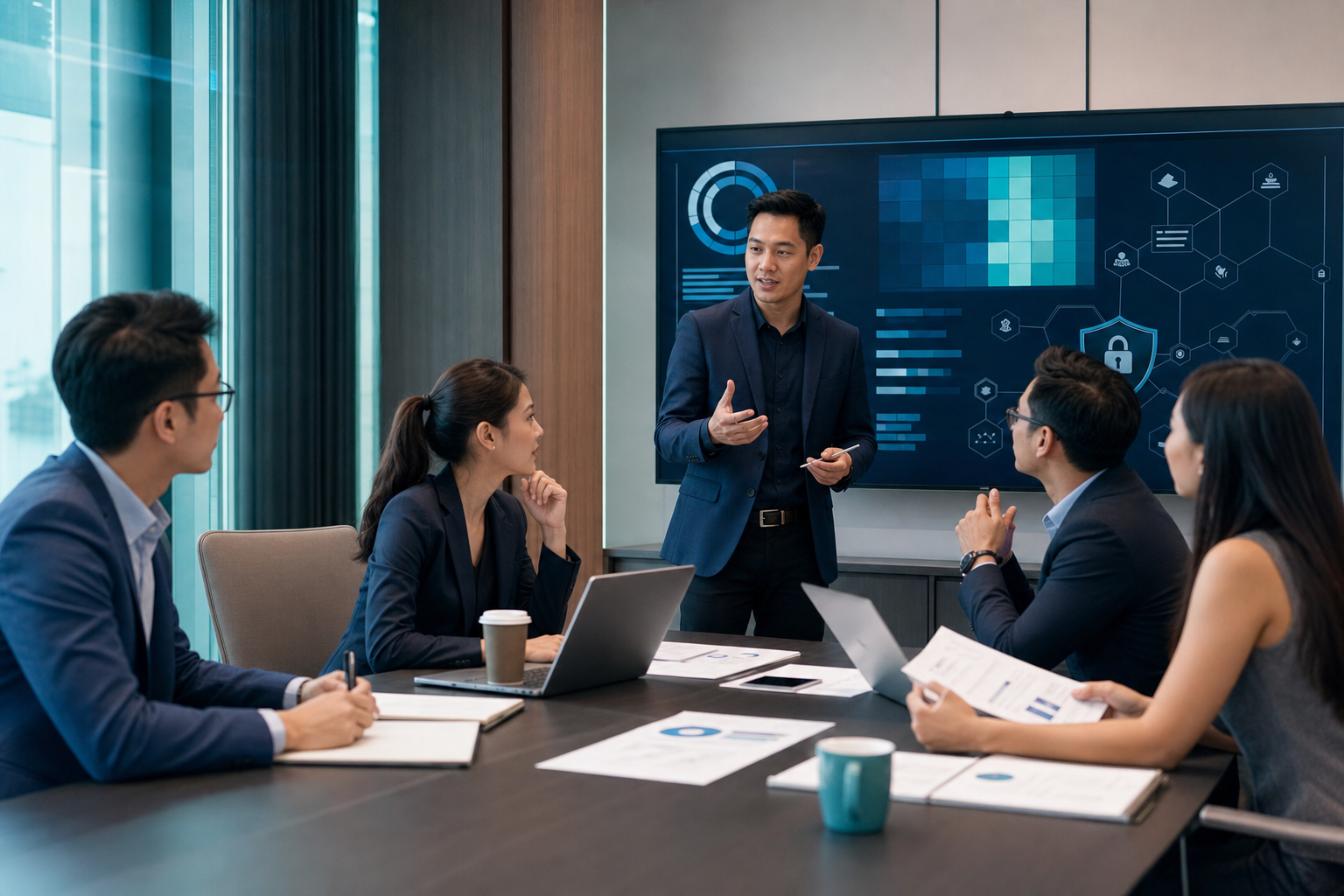ทีมที่ปรึกษาจัดเวิร์กช็อปด้าน Cybersecurity และ Audit